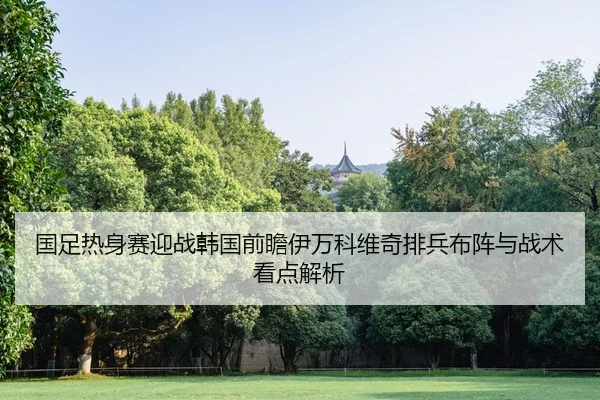 国足热身赛迎战韩国前瞻伊万科维奇排兵布阵与战术看点解析